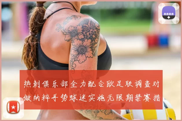 热刺俱乐部全力配合欧足联调查对做纳粹手势球迷实施无限期禁赛措施