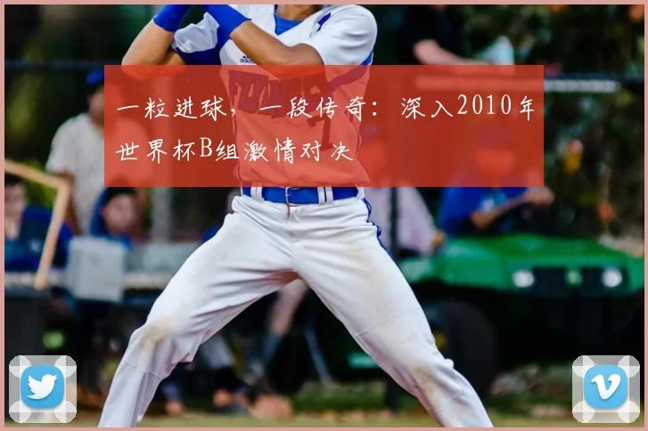 一粒进球，一段传奇：深入2010年世界杯B组激情对决