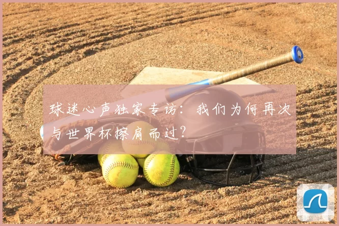 球迷心声独家专访:我们为何再次与世界杯擦肩而过?