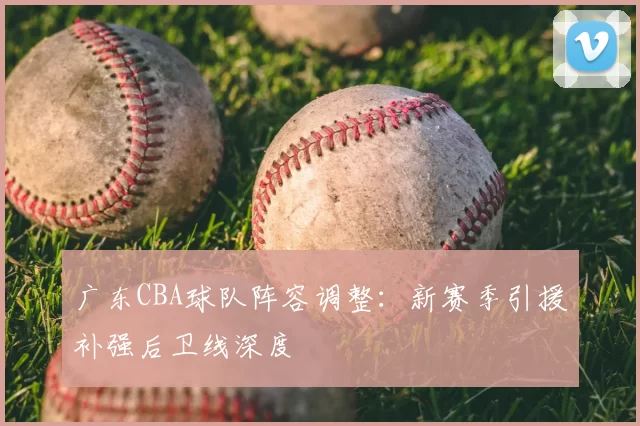 广东CBA球队阵容调整：新赛季引援补强后卫线深度