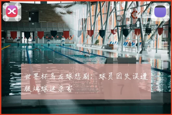 世界杯乌龙球悲剧：球员因失误遭极端球迷杀害
