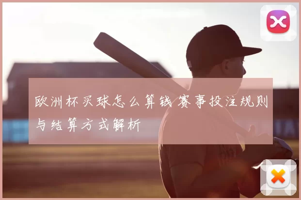 欧洲杯买球怎么算钱 赛事投注规则与结算方式解析